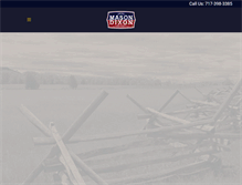 Tablet Screenshot of masondixondistillery.com